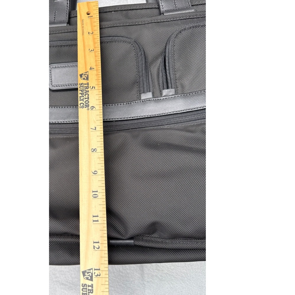 Tumi Alpha II Briefcase Travel Expandable Ballistic Nylon Laptop Bag Business - Picture 9 of 13
